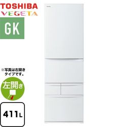 東芝 ベジータ GK 冷蔵庫 GR-W41GKL-WU