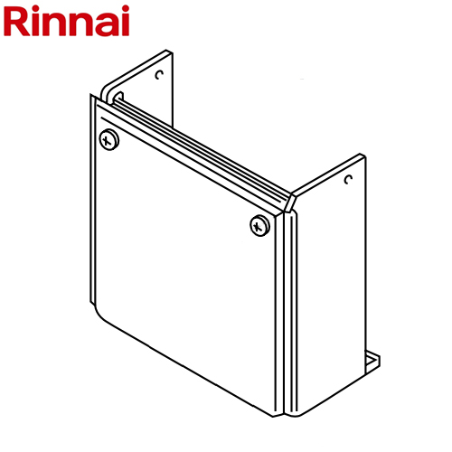 リンナイ 配管カバー ガス給湯器部材 品名コード：24-5713  ユーロホワイト ≪WOP-8101(K)UW≫
